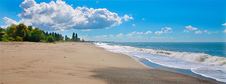 ТОП 5 Абхазских пляжей
