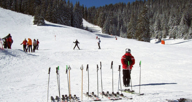 Пампорово катание на лыжах