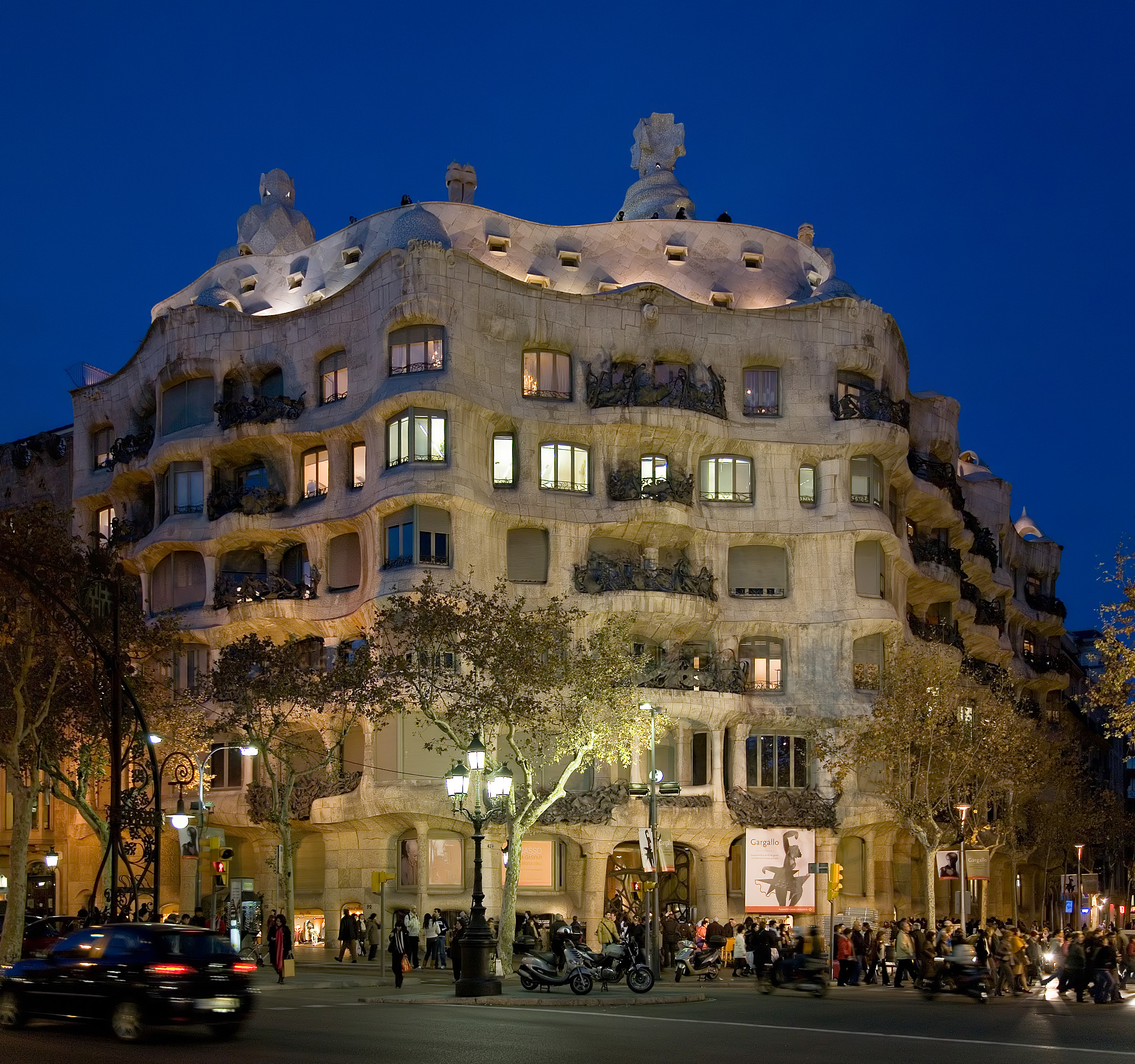 Casa Milà, Барселоны